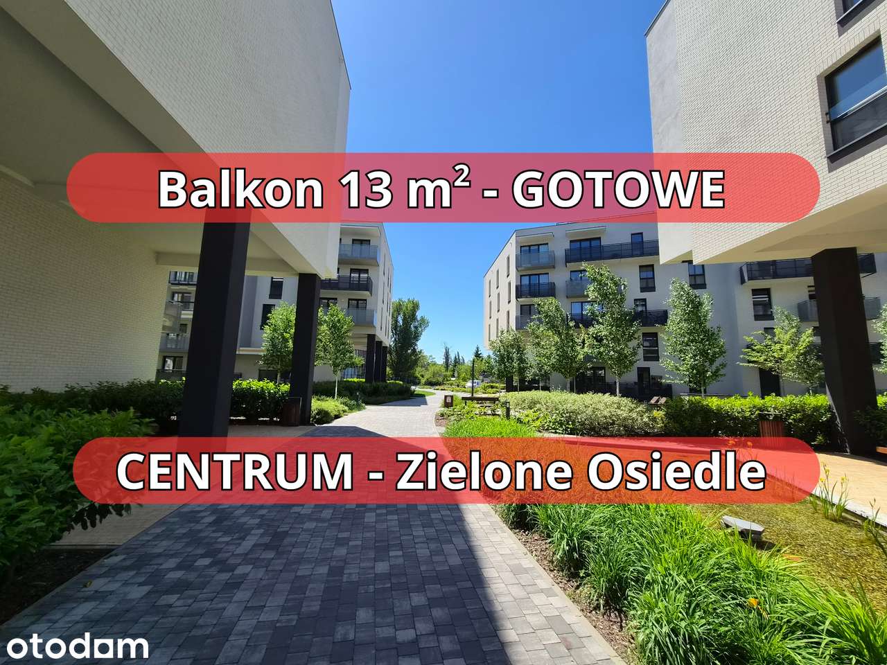NEGOCJACJE - GOTOWE - DUŻY BALKON - TRAMWAJ + AUTOBUS + PKP- CENTRUM