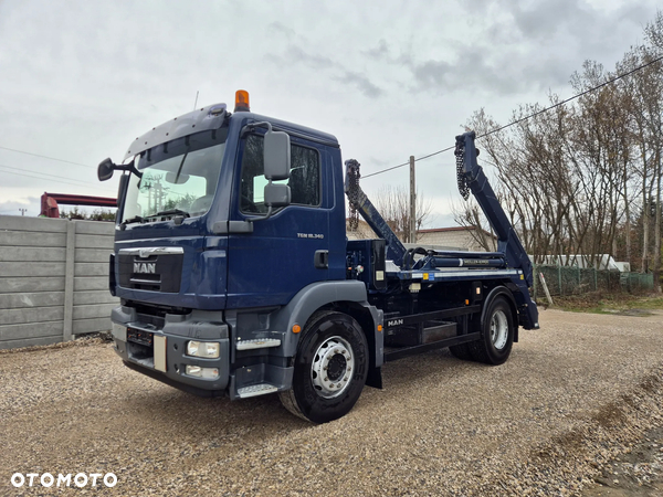 MAN TGM 18.340 4x2 Bramowiec Meiller-Kipper Euro 5 Teleskop UDT 2027