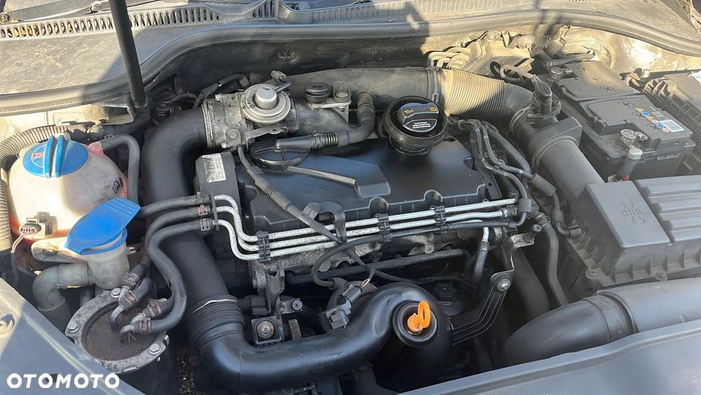 SILNIK KOMPLETNY VW AUDI SEAT 1.9 TDI 105KM BKC SŁUPEK POMPOWTRYSKI TURBINA - 1