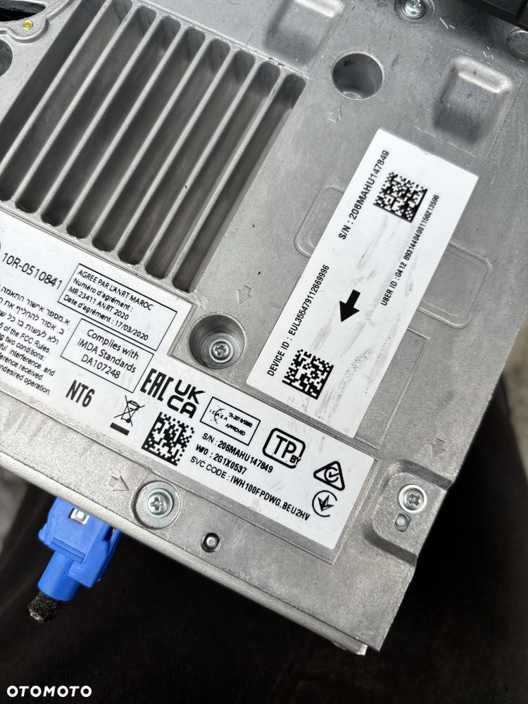 Hyundai i30 III 3 Lift  radio wyświetlacz nawigacja ekran monitor - 3