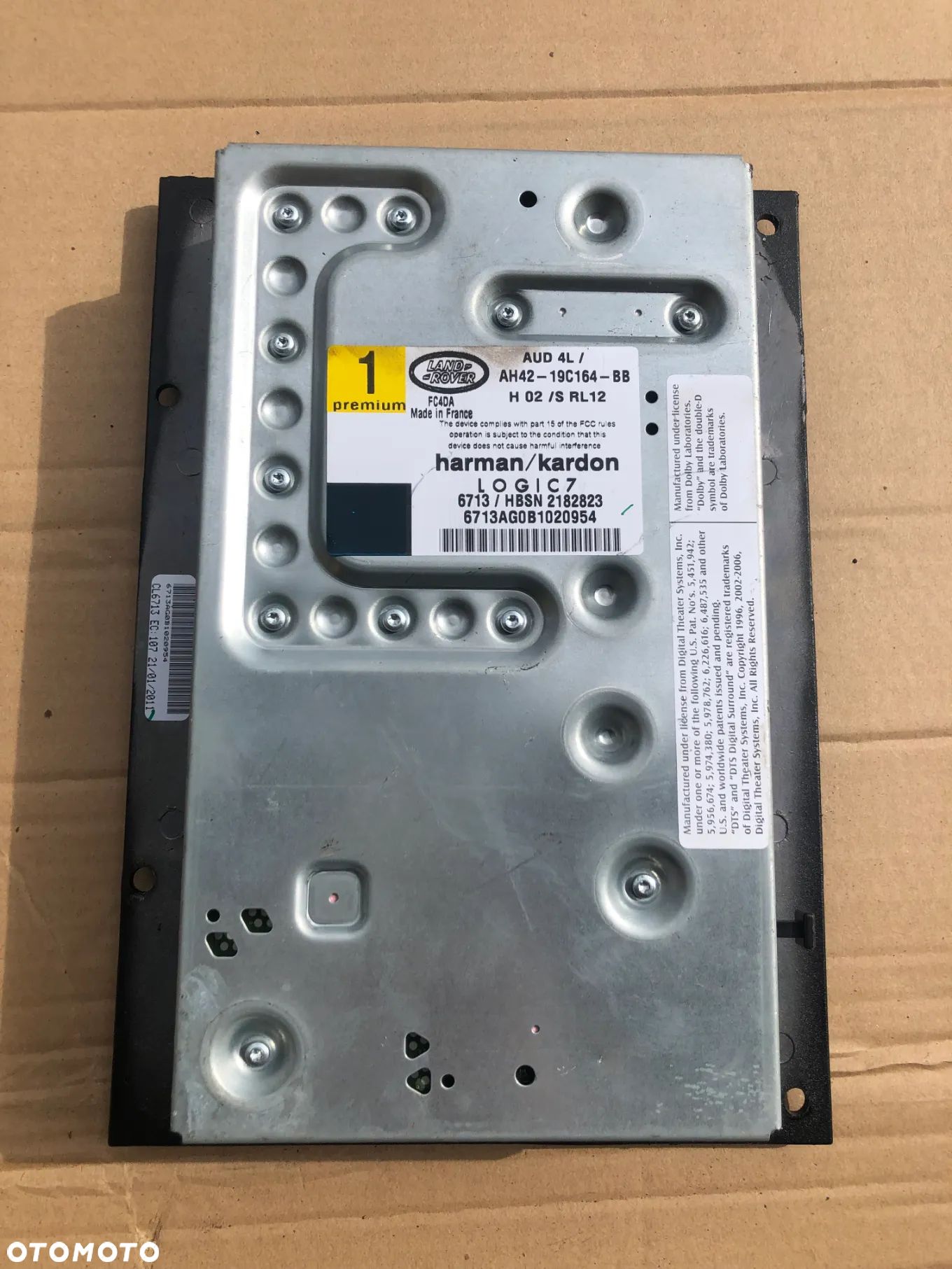 Wzmacniacz audio LOGIC7 AH42-19C164 Range Rover Sport Lift - 1