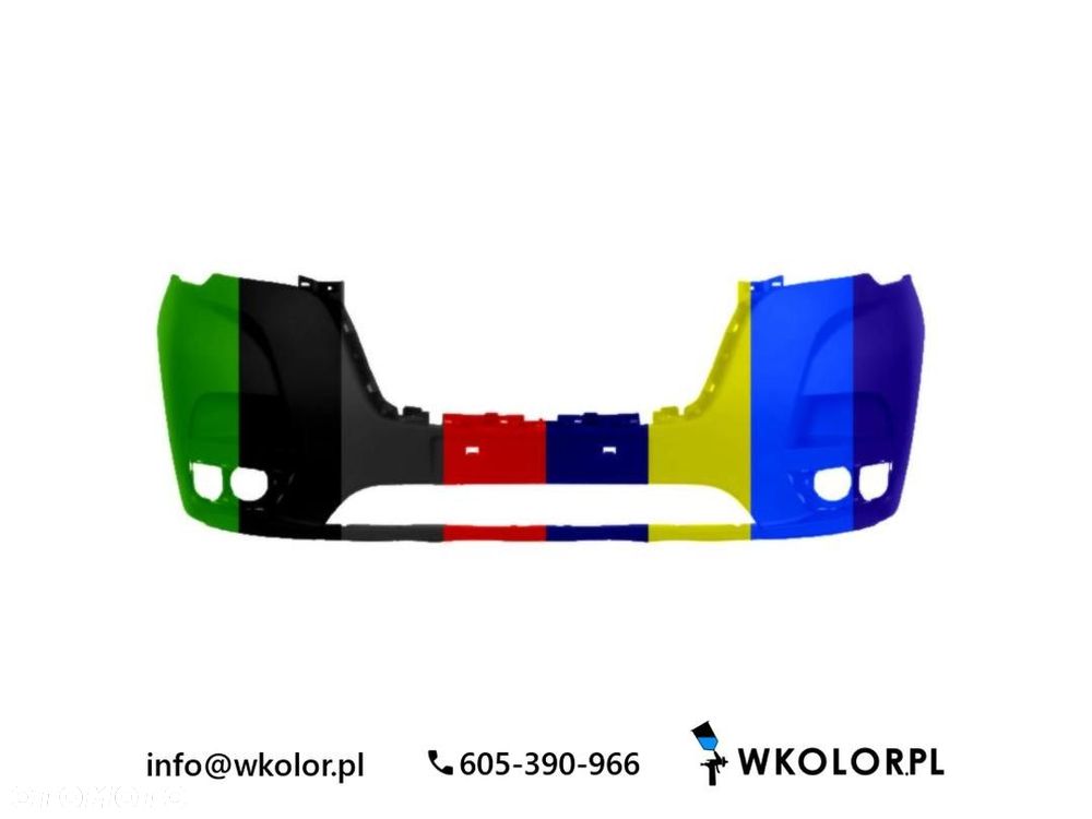 NOWY ZDERZAK RENAULT MASTER III 2019-2021 LAKIEROWANY W KOLOR - 1