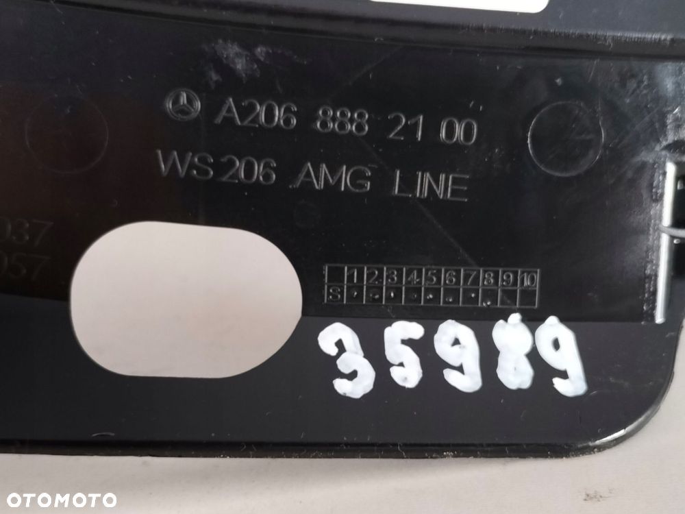 atrapa kratka grill mercedes c klasa w206 21- amg - 6