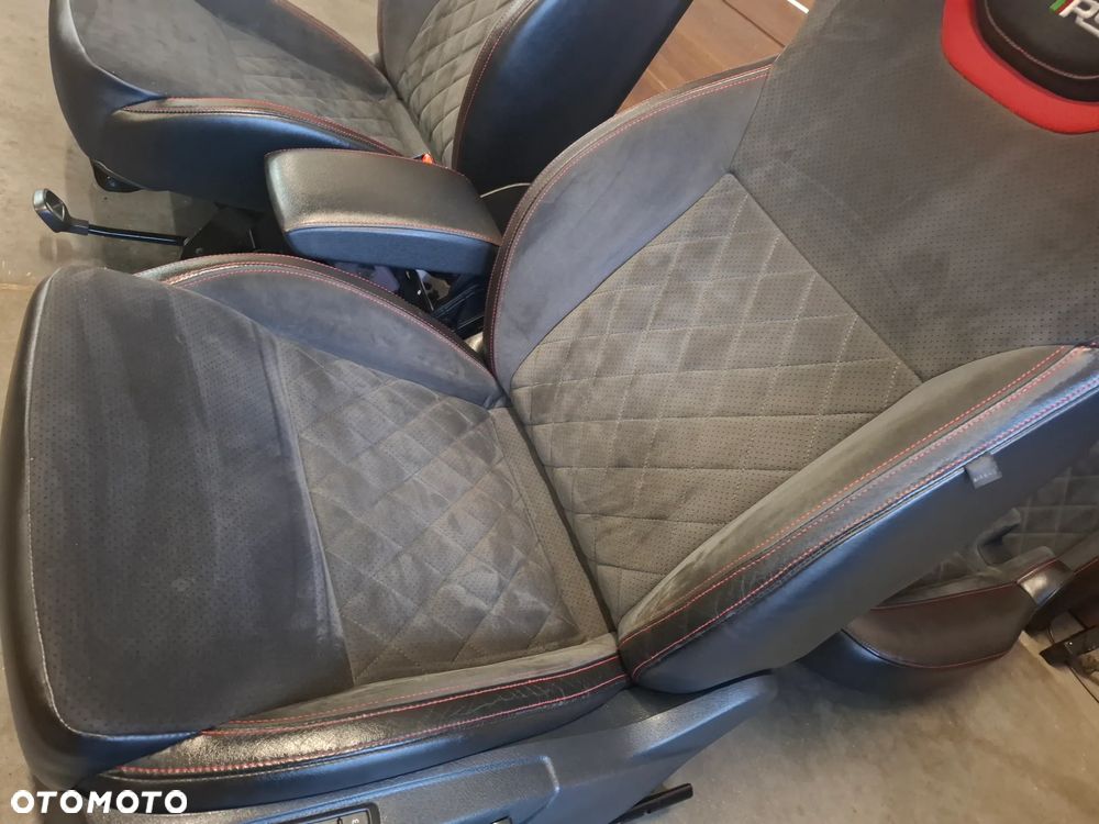 Fotele Skoda Octavia III kombi RS rok 2019 fotel kierowcy elektryczny skóra alcantara - 4