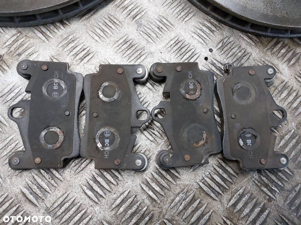 TARCZE HAMULCOWE TYŁ ZIMMERMANN + KLOCKI BOSCH PORSCHE CAYENNE I 7P - 2