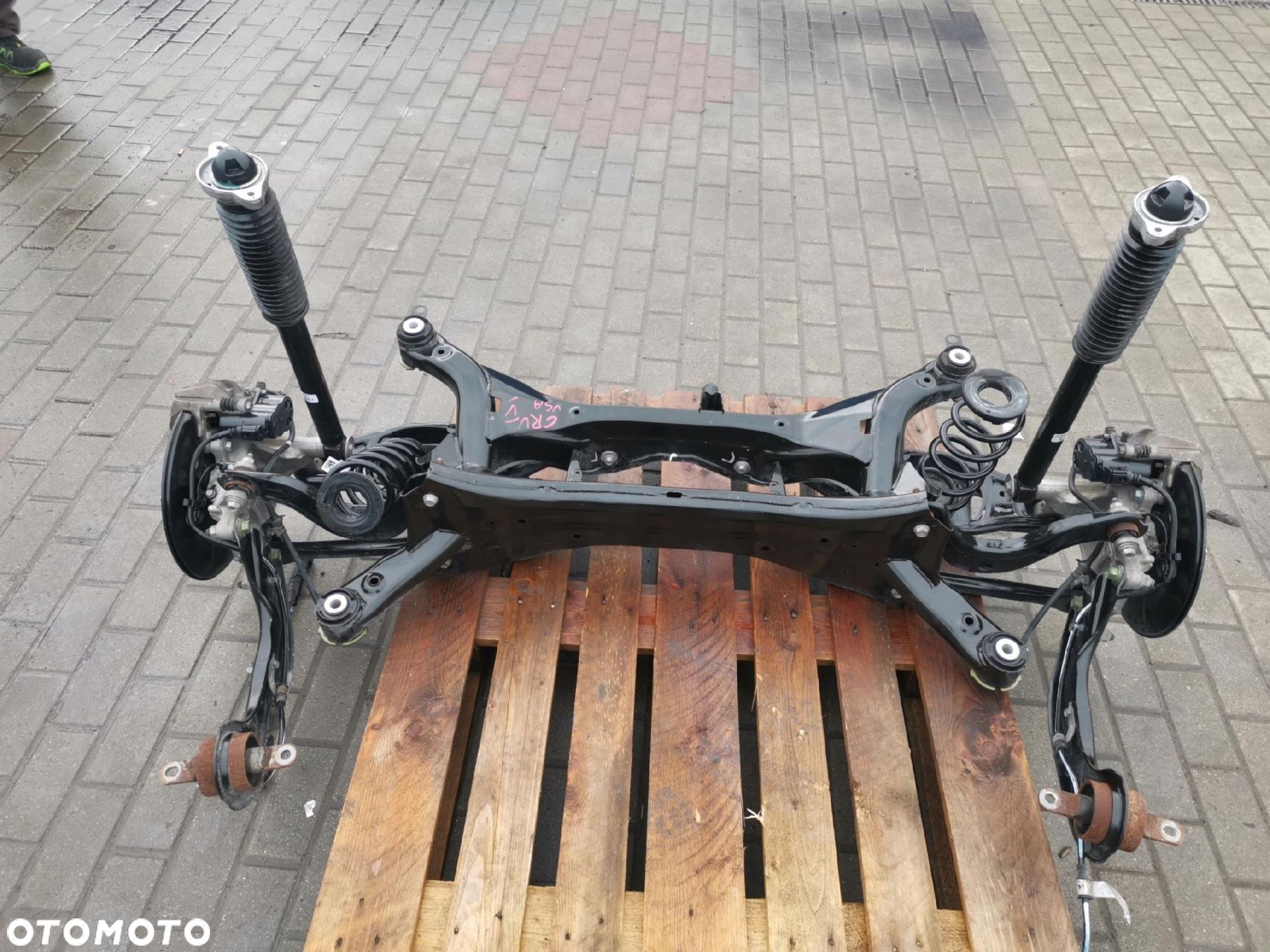 HONDA CRV V 18- ZAWIESZENIE TYLNE KOMPLETNE SANKI ZWROTNICA 1.5 TURBO USA - 1