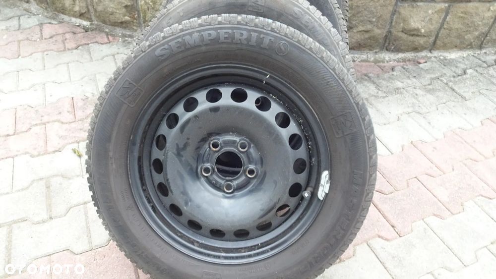 Koła zimowe 15'' 5x100 VW Polo Seat Ibiza ET40 KBA43929 185/65R15 Semperit - 12