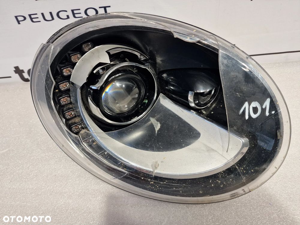 VW BEETLE 5C0 / 5C1 PRAWA LAMPA PRZEDNIA PRZÓD BI-XENON BIXENON + LED , 10 PINÓW , NR AUKCJI LPP101 - 1
