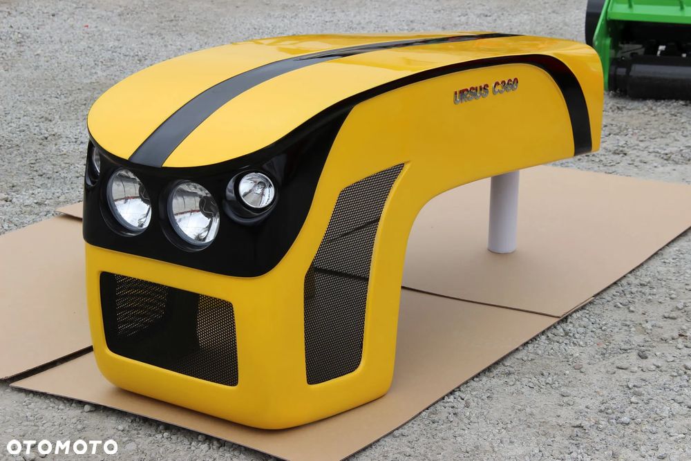 Kabina C-360 z błotnikami BTW X 2023 r. Naglak + maska 04 kolor żółty - 6