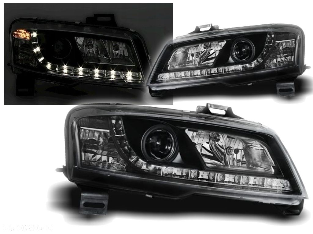 LAMPY REFLEKTORY FIAT STILO OD 2001 DO 2008 HATCHBACK DAYLIGHT LED - 1