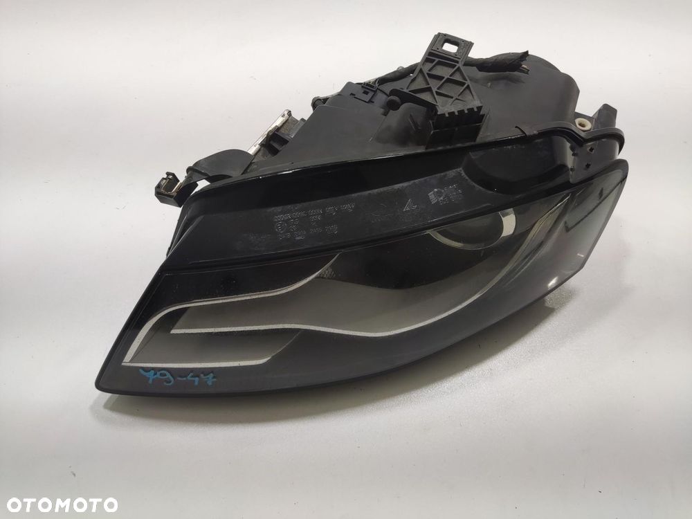 LAMPA LEWA PRZÓD PRZEDNIA XENON KOMPLETNA AUDI A4 B8 2007-2011 EUROPA - 3