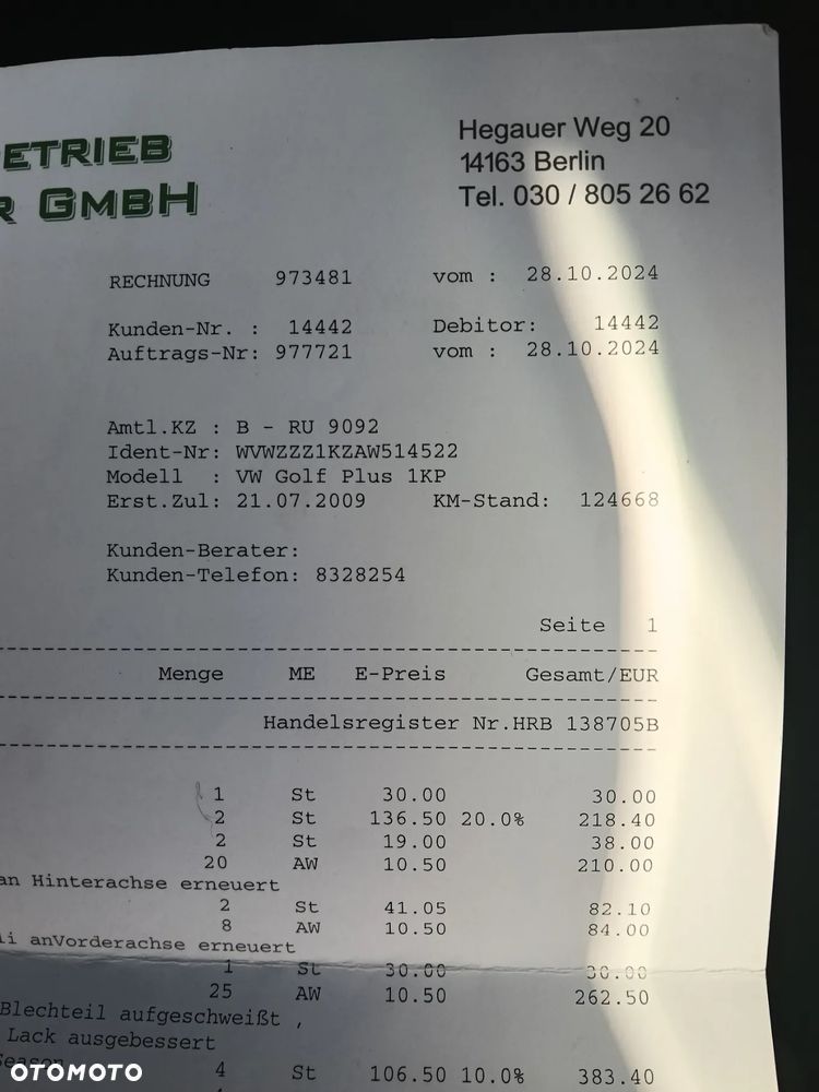 Volkswagen Golf Plus 1.4 Comfortline - 19