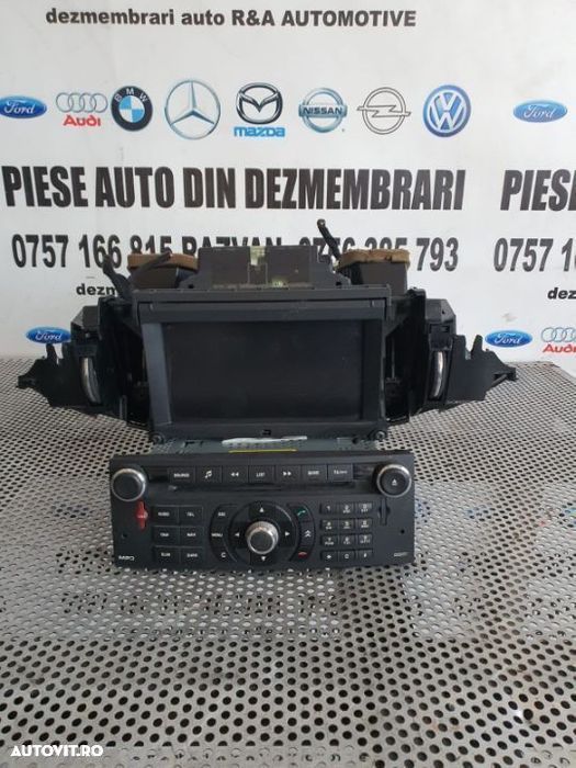 Navigatie Modul Display Navigatie Radio Cd Citroen C6 Model 2006-2012 - 1