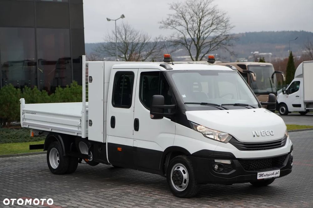 Iveco DAILY 35-140 / WYWROTKA / BRYGADÓWKA / BLIŹNIAK / MANUAL / 6 MIEJSC / - 11