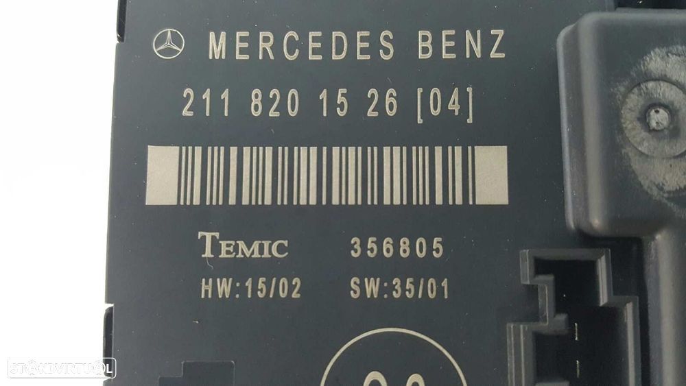 CENTRALINA/BOMBA FECHO CENTRAL MERCEDES CLASE E (W211) BERLINA E 270 CDI (211.01... - 3