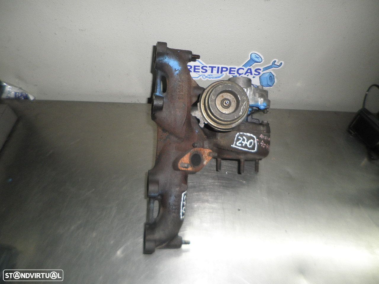 Turbo VNT15   028145702H   454231 AUDI A4 1998 1.9TDI 110CV 5P CINZA DIESEL - 1