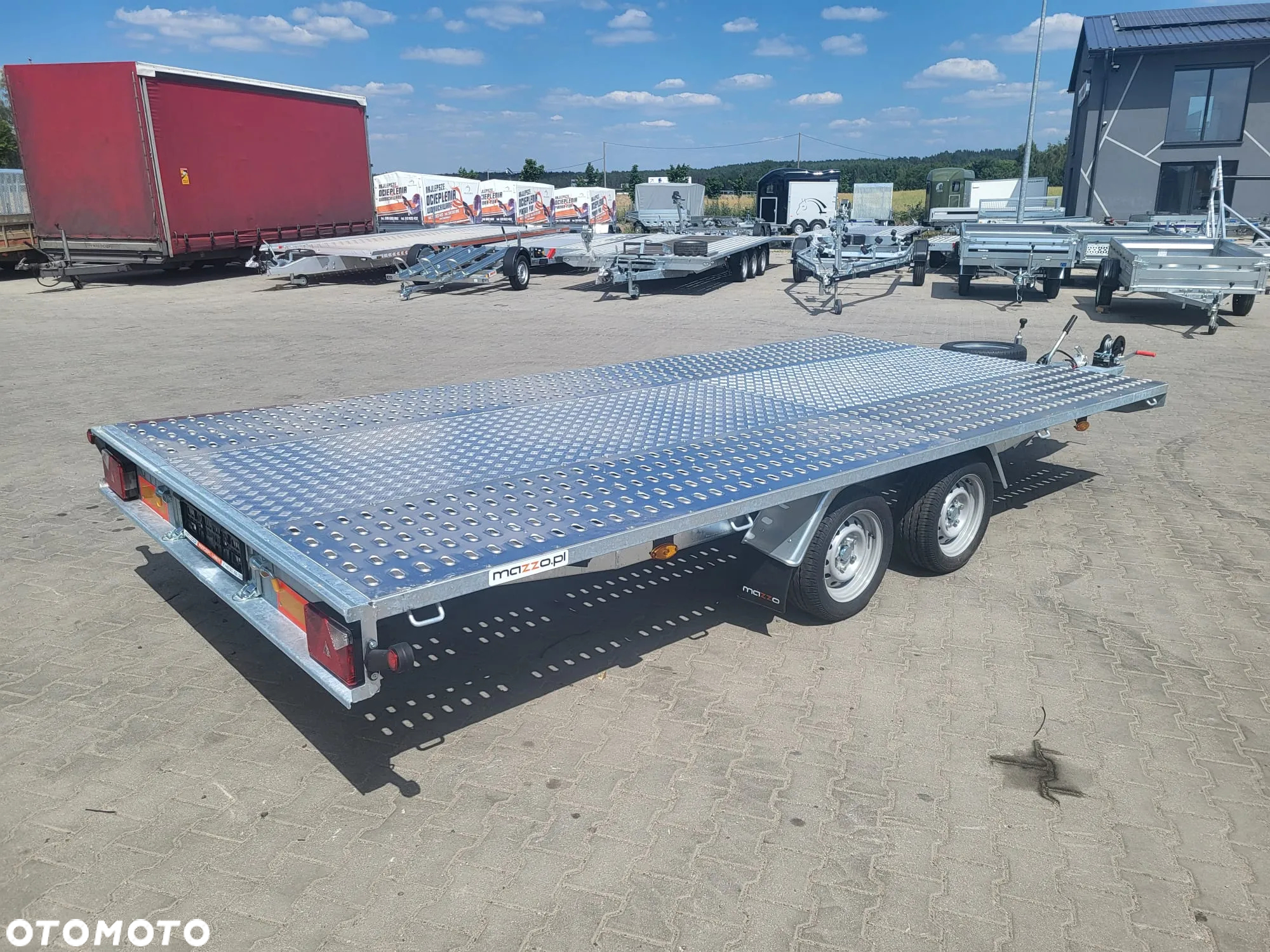 Niewiadów MARS DOSTAWA Laweta 450x210 PROSTA DMC 2700 Blacha aluminiowa - 13