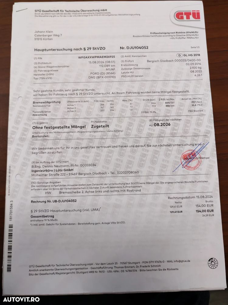 Ford Kuga 1.6 EcoBoost 2x4 Titanium - 33