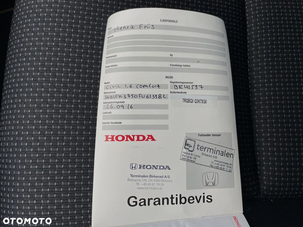 Honda Civic 1.6 i-DTEC Comfort - 36