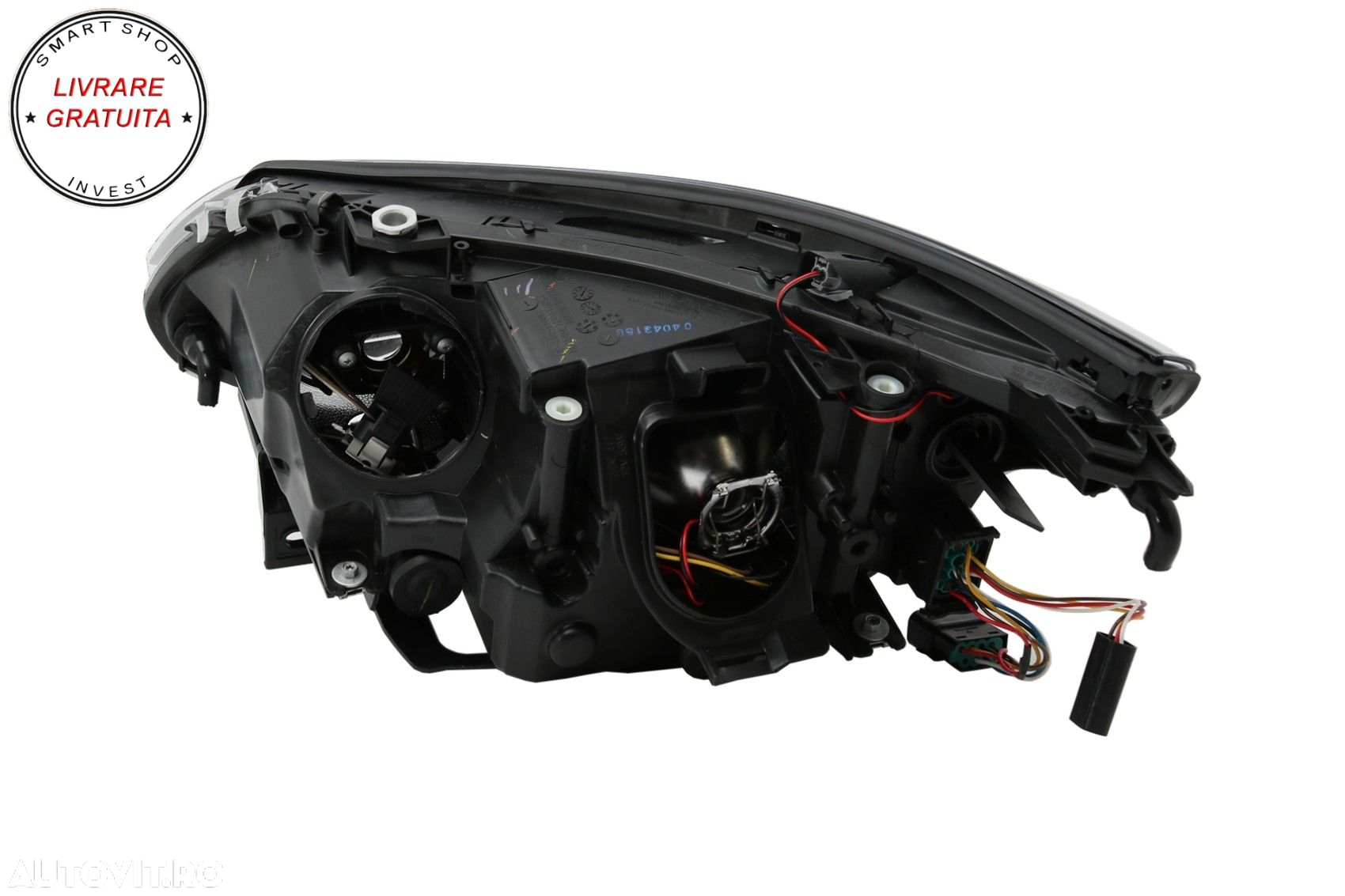 Faruri LED Dayline Angel Eyes BMW Seria 5  E60 E61 (2003-2007) LCI Design- livrare gratuita - 7