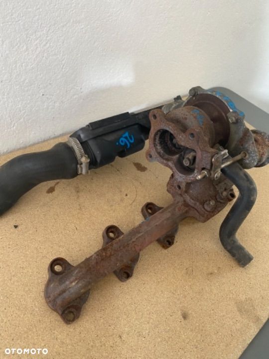 TURBOSPRĘŻARKA TURBINA TURBO FORD FIESTA MK6 FUSION 1.4 TDCI 68KM - 6