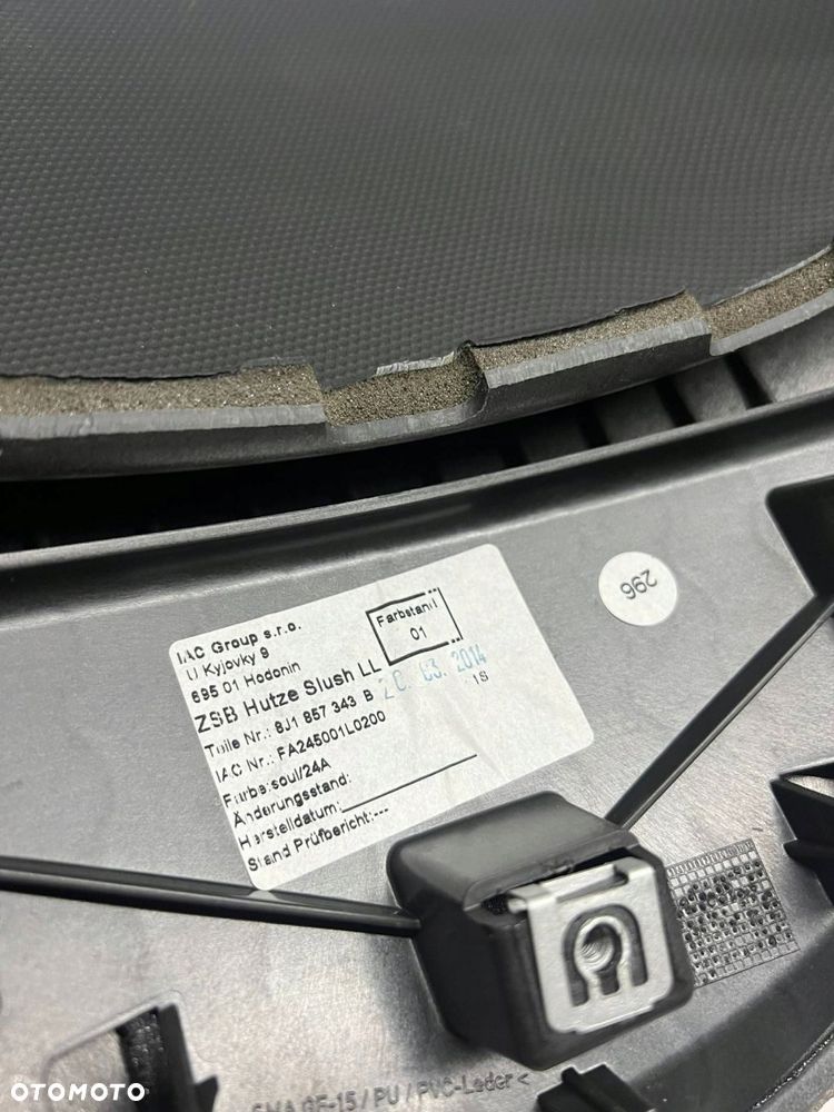 8J1 857 343 B Inny element deski rozdzielczej 1.8 TFSI Audi TT TTS Mk2 2014 - 4