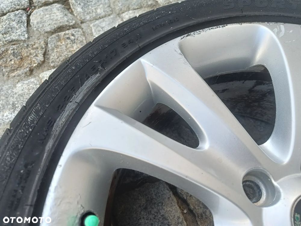 Felgi Aluminiowe 17 Skoda Superb 2 II 5x112 ET49 3T0601025D Koła Seat Audi VW 7,5Jx17H2 - 16