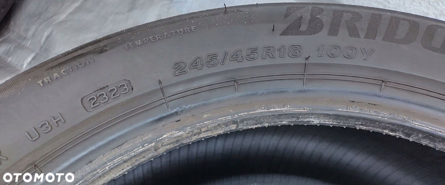 OPONY LETNIE BRIDGESTONE TURANZA T005 245/45 R18 100Y 6.5-7.5 MM 23/24 ROK - 3