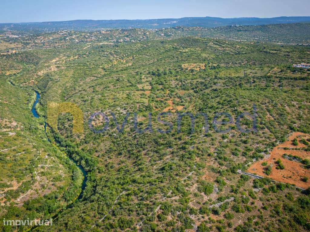 Terreno Rústico com 4.080 m² e Vista Desafogada no Malhão, Paderne - Grande imagem: 5/11