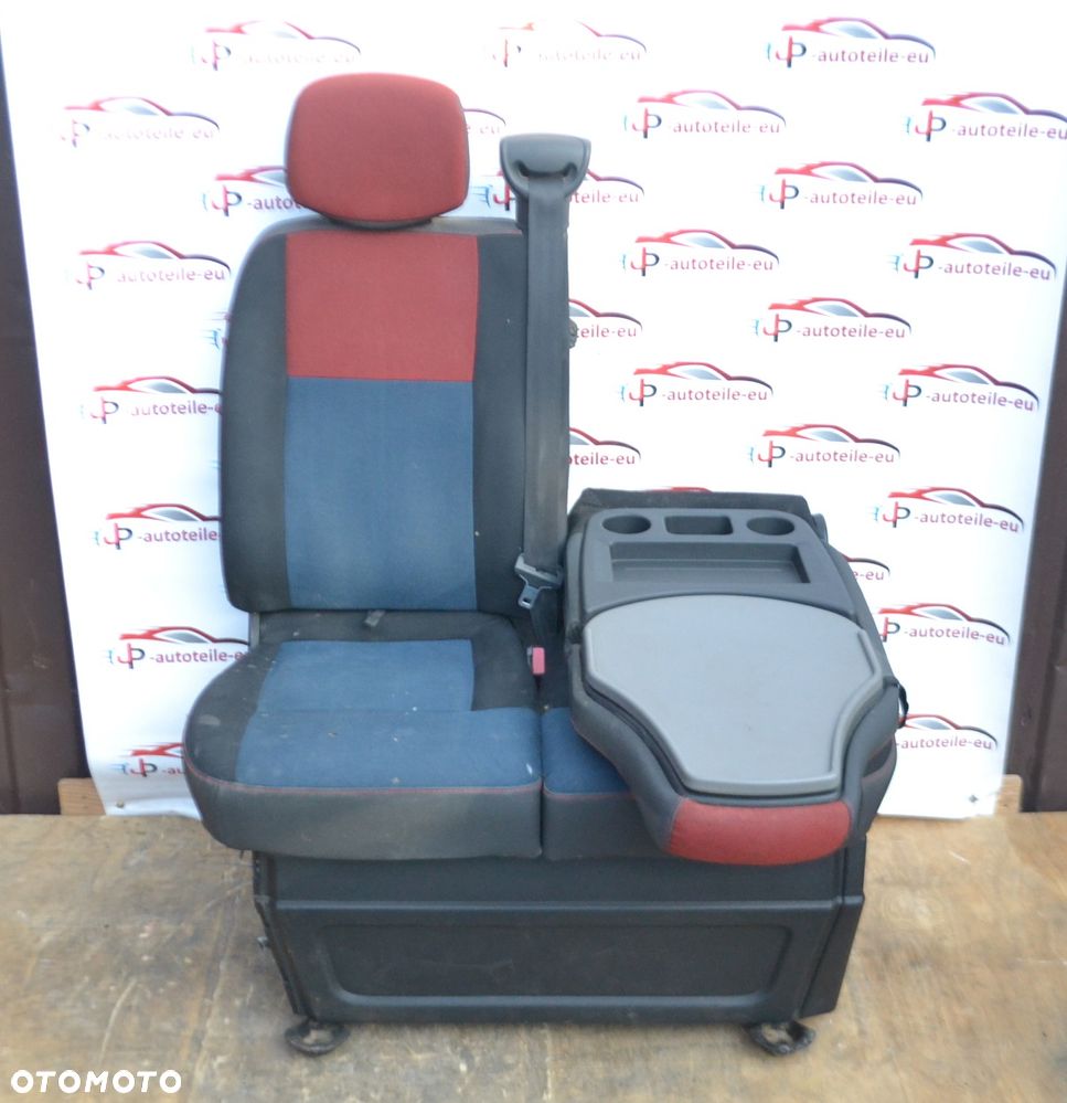 RENAULT MASTER 3 III 4 IV Fotel Fotele Prawy Pasażera Pasażer Ławka Dwójka Podwójny - 1