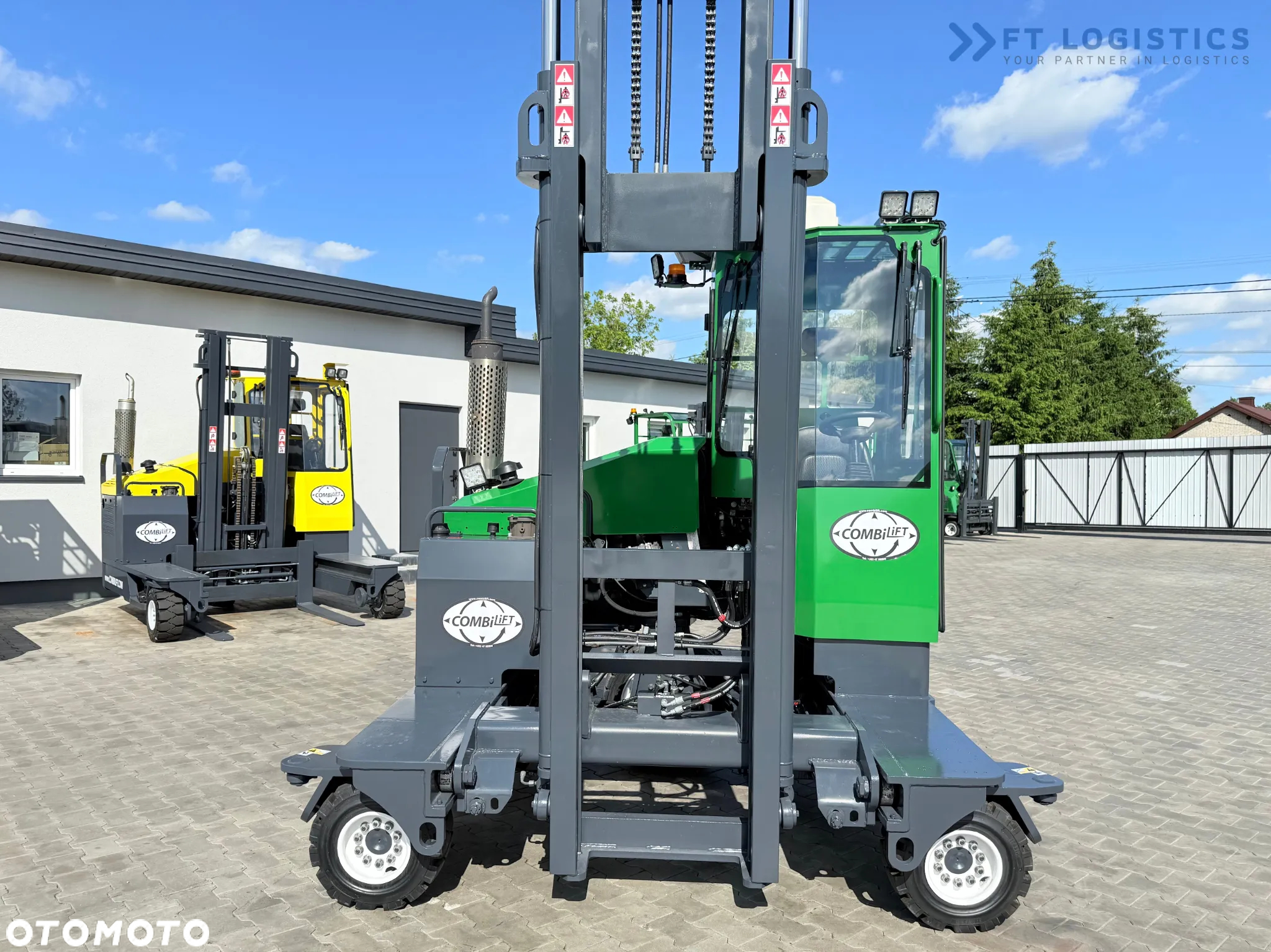Combilift C3500 / DUPLEX 4100MM / GAS / WYSUWNE WIDŁY / KABINA / OGRZEWANIA + KLIMATYZACJA / JAK NOWY - 39