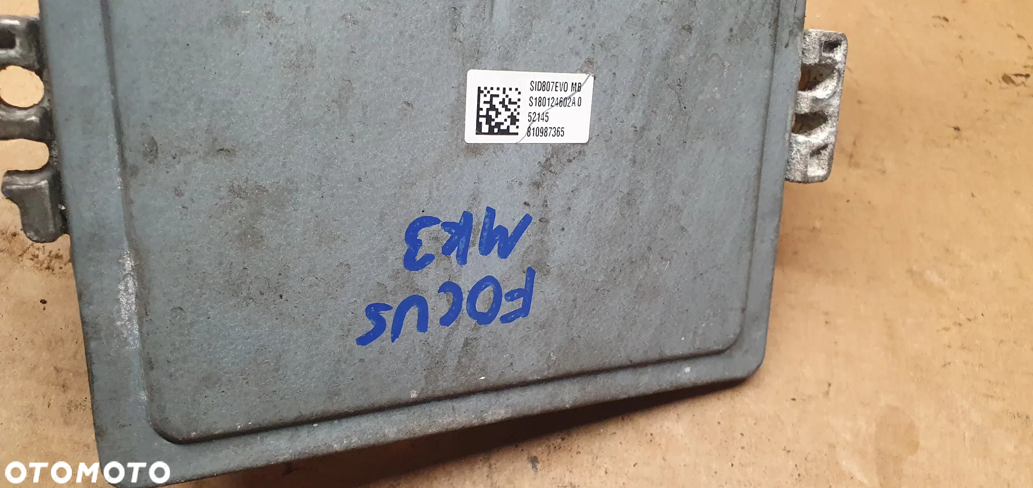 Komputer sterownik silnika Ford Focus MK3 1.6 TDCI BV61-12A650-MF - 5