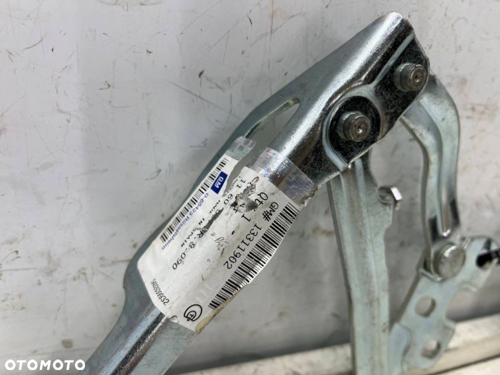 Zawias maski Opel Corsa D 06-14r. NOWE oryginalne zawiasy pokrywy silnika lewy prawy komplet - 4