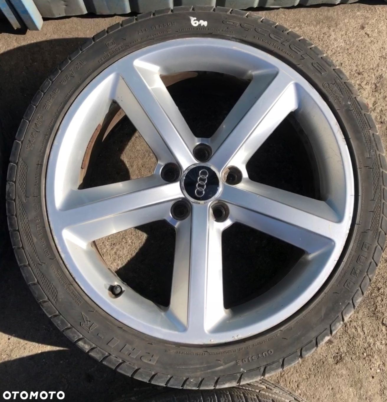 FELGI AUDI RONAL ORYGINAŁ 8Jx18H2 ET47 8K0601025Q - 5