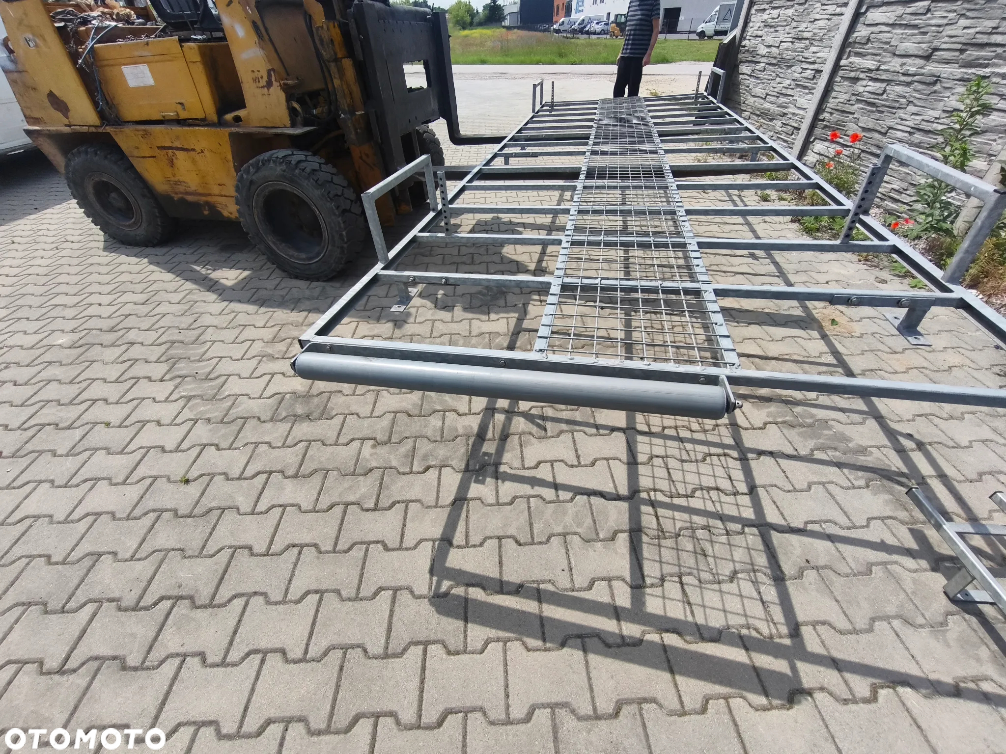 Bagażnik dachowy stelaż drabinka long Mercedes-Benz Sprinter w906 w907 Crafter 2006-2025 - 4