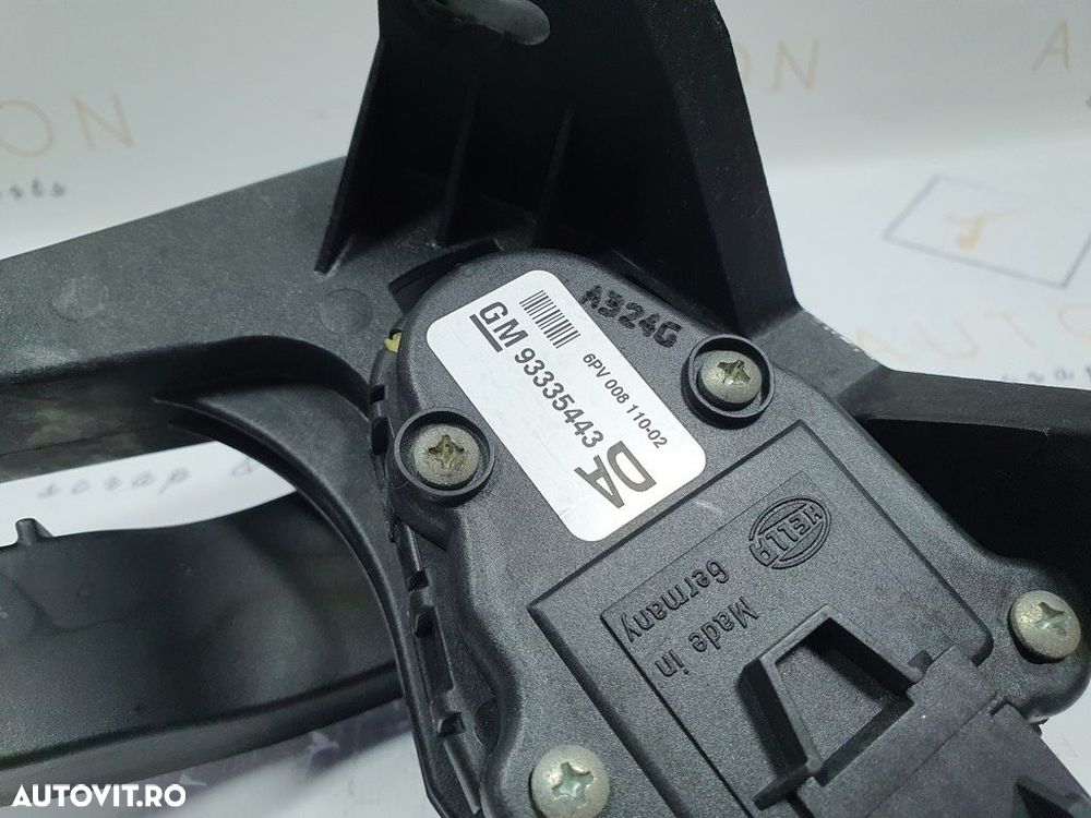Pedala de acceleratie OPEL MERIVA X03 2003 - 20101.7 DTI Y 17 DT 93335443DA - 2