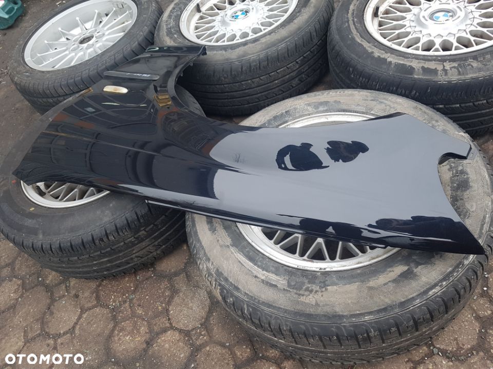 Błotnik przód lewy lub prawy bmw e46 cosmoschwarz 303/9 sedan  kombi - 7