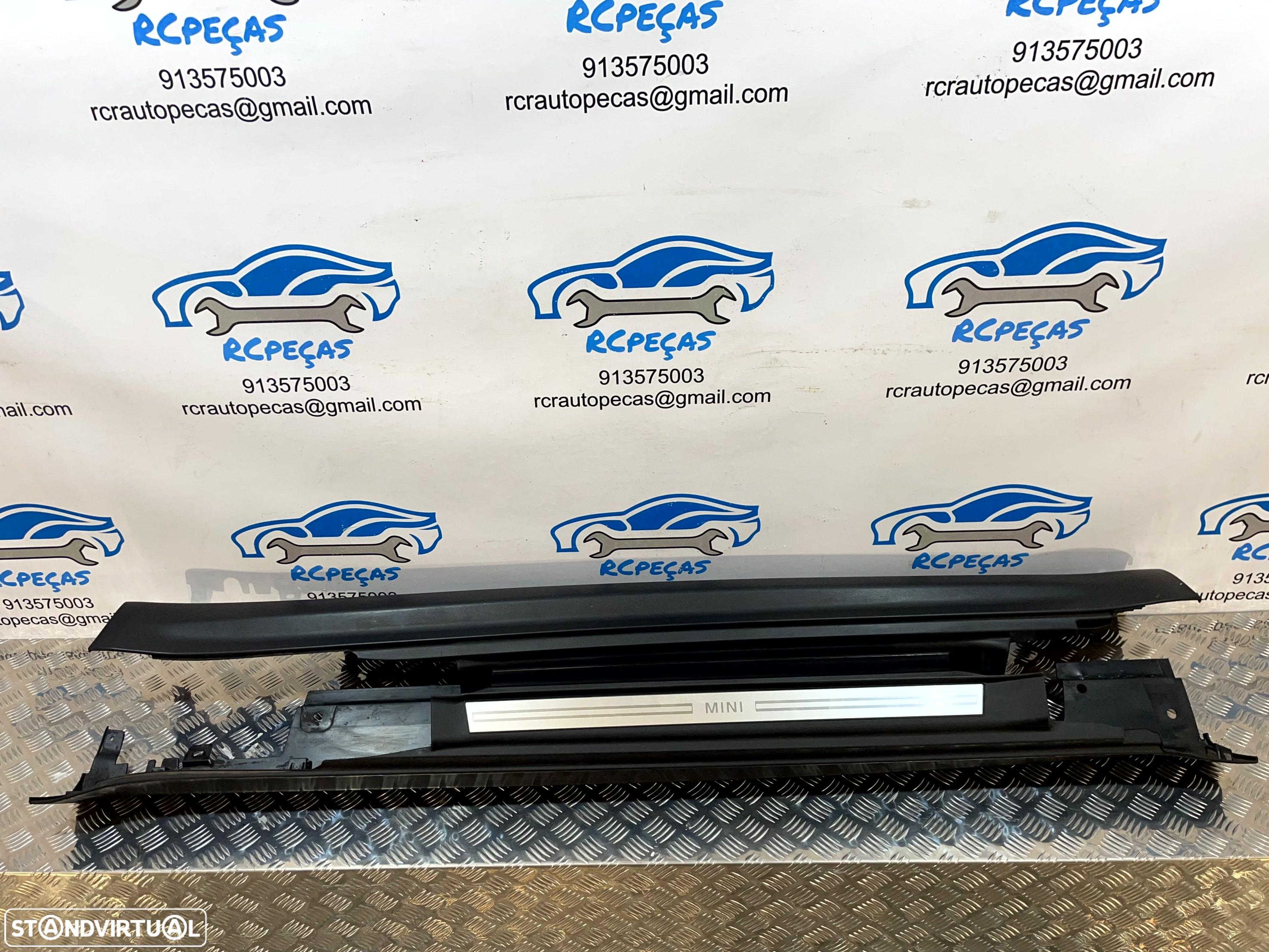 EMBALADEIRA EMBALADEIRAS ESQUERDA DIREITA MINI COOPER R56 R57 R58 R59 11412910 114129 7147915 SAIA SAIAS LATERAL LATERAIS - 6
