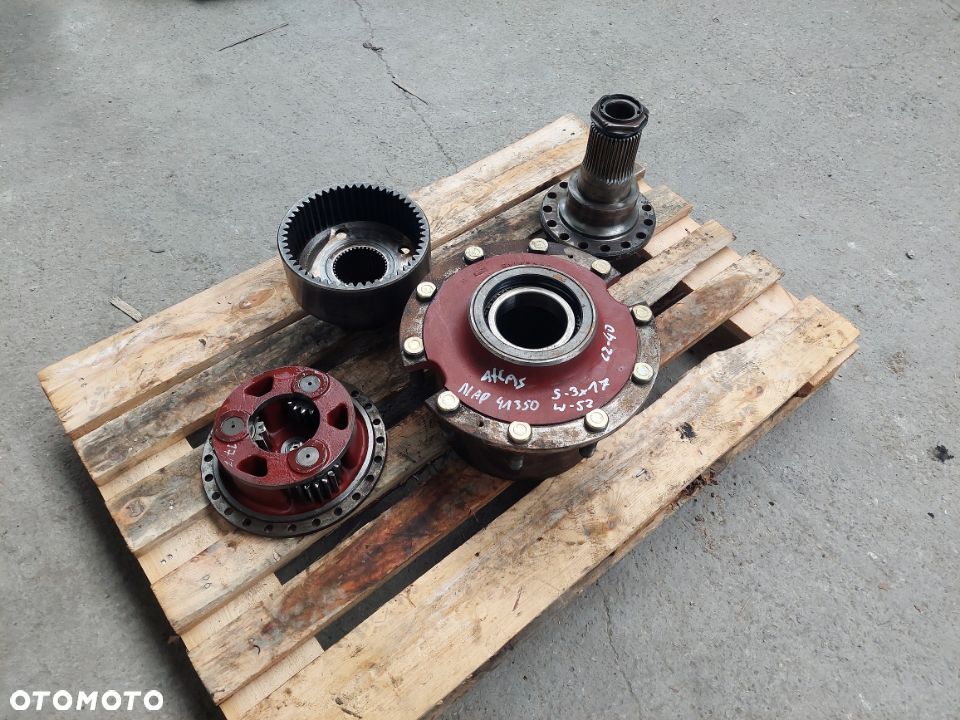 Zwolnica Piasta Wieniec Czop koparka Atlas 1104 1204 1304 1404 1504 1604 [NAP 41350] - 2