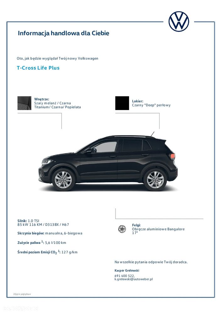 Volkswagen T-Cross 1.0 TSI Life Plus - 14