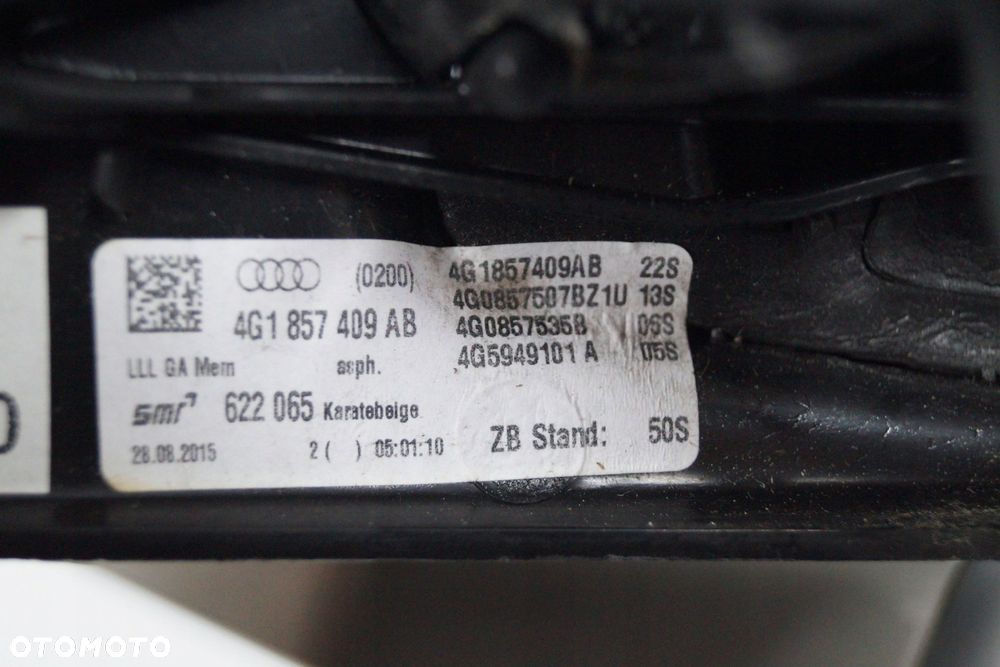 audi a6 c7 4g lift lusterko lewe 12 pin lz1u eu - 3