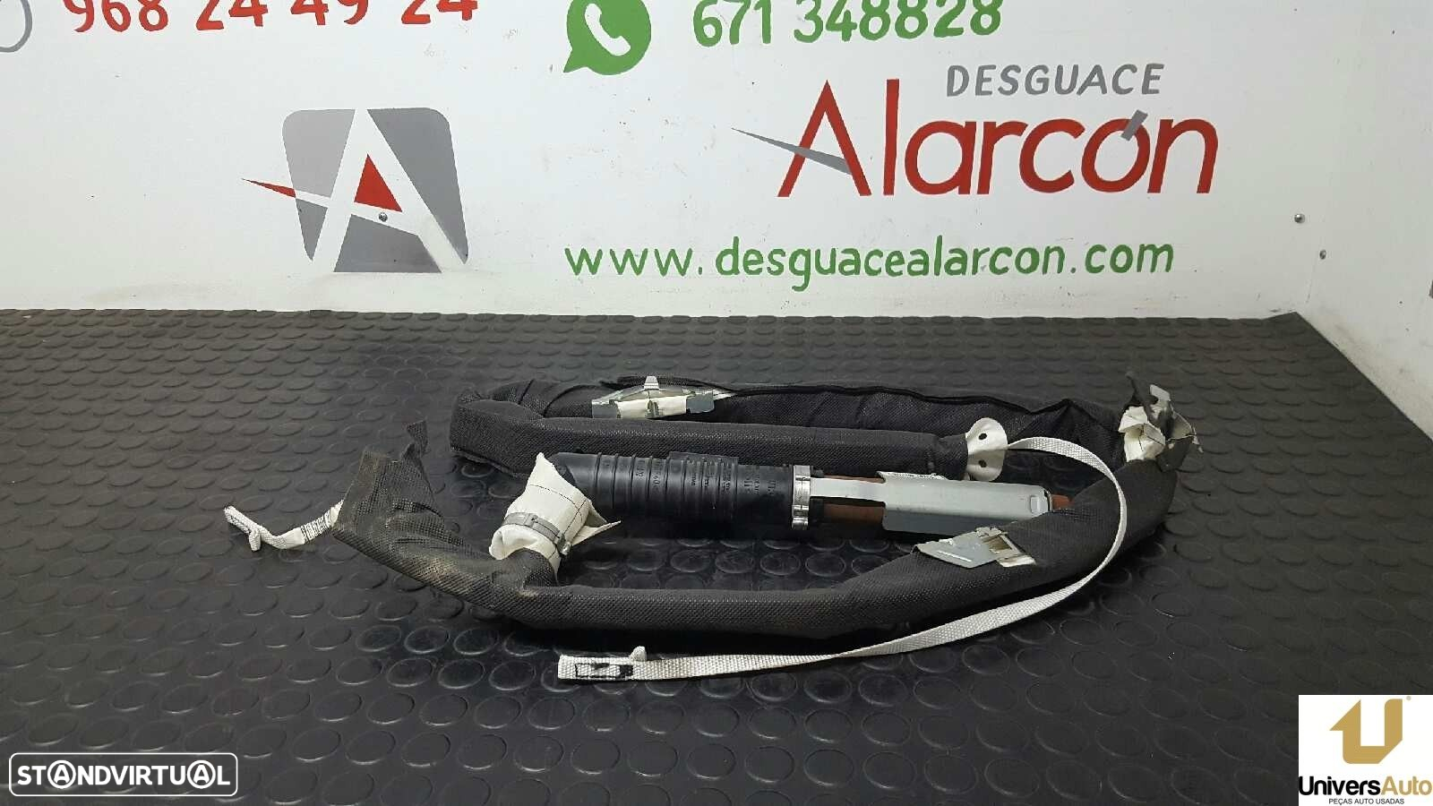 AIRBAG CORTINA FRENTE DIREITO RENAULT MEGANE II BERLINA 3P GT - 2