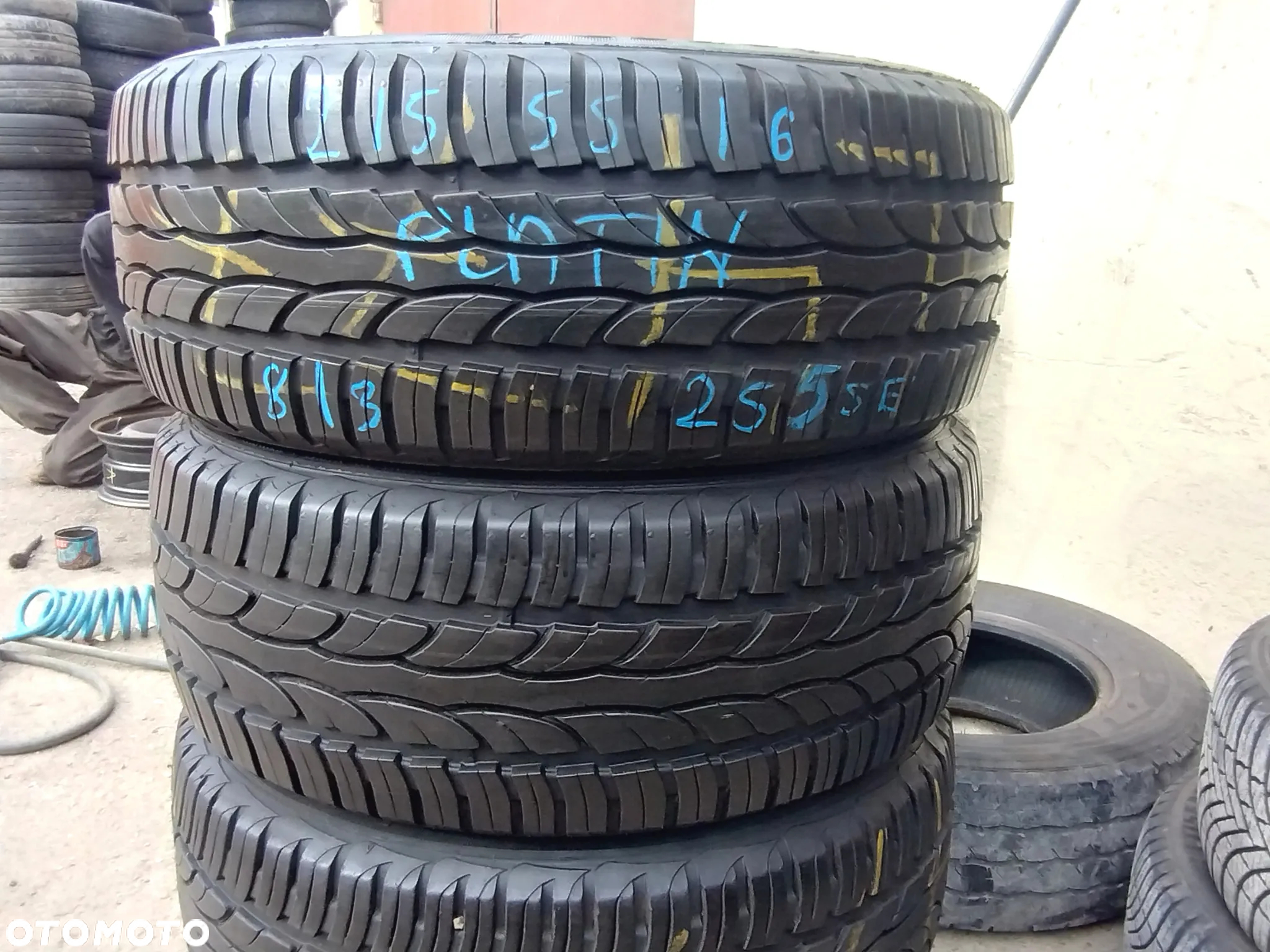 215/55R16 Opony Letnie Lato SAVA INTENSA HP 8mm J.NOWE Legnica ALU-RAD 215/55 - 2