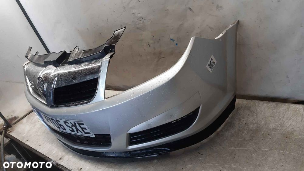 ) ZDERZAK PRZÓD PRZEDNI OPEL VECTRA C LIFT FL Z157 SREBRNY - 4