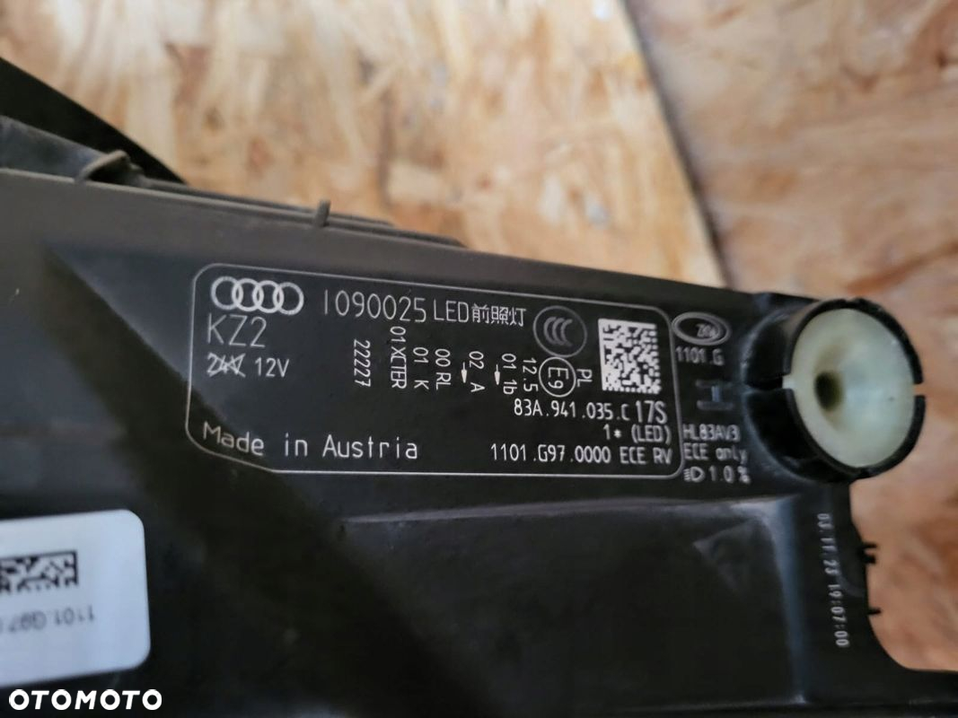 LAMPA AUDI RSQ3 MATRIX 83A941035C 83A941036C - 4