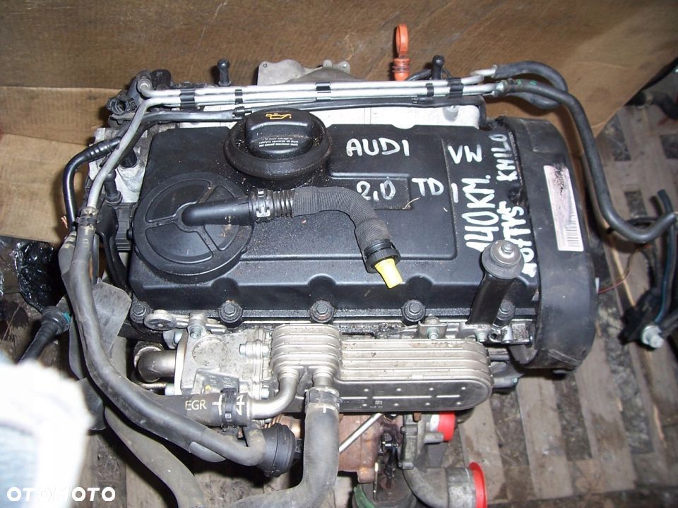 VW AUDI SEAT SILNIK 2.0TDI BKD 167TYSI. EU. 140KM. - 1