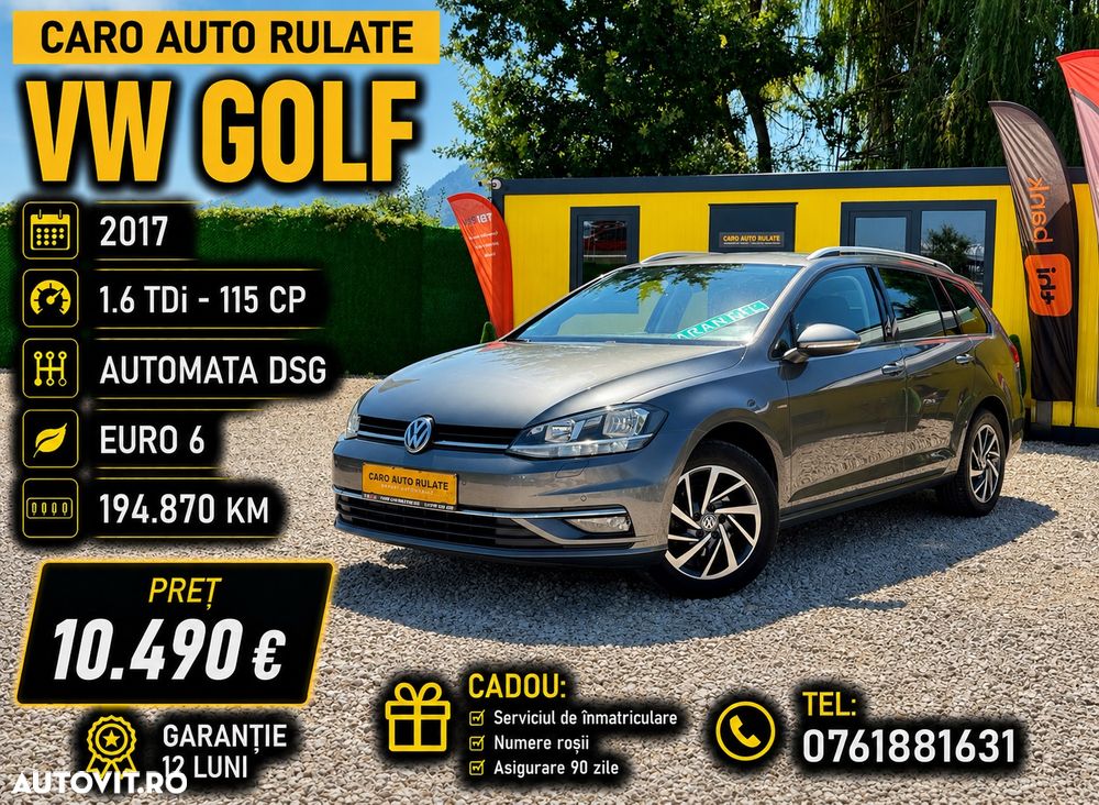 Volkswagen Golf 1.6 TDI DSG Sound - 1
