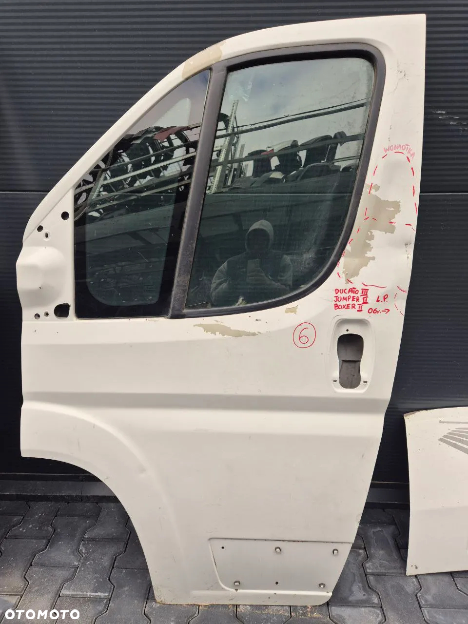 DUCATO III BOXER II JUMPER II 06r-> DRZWI MASKA BŁOTNIK - 11