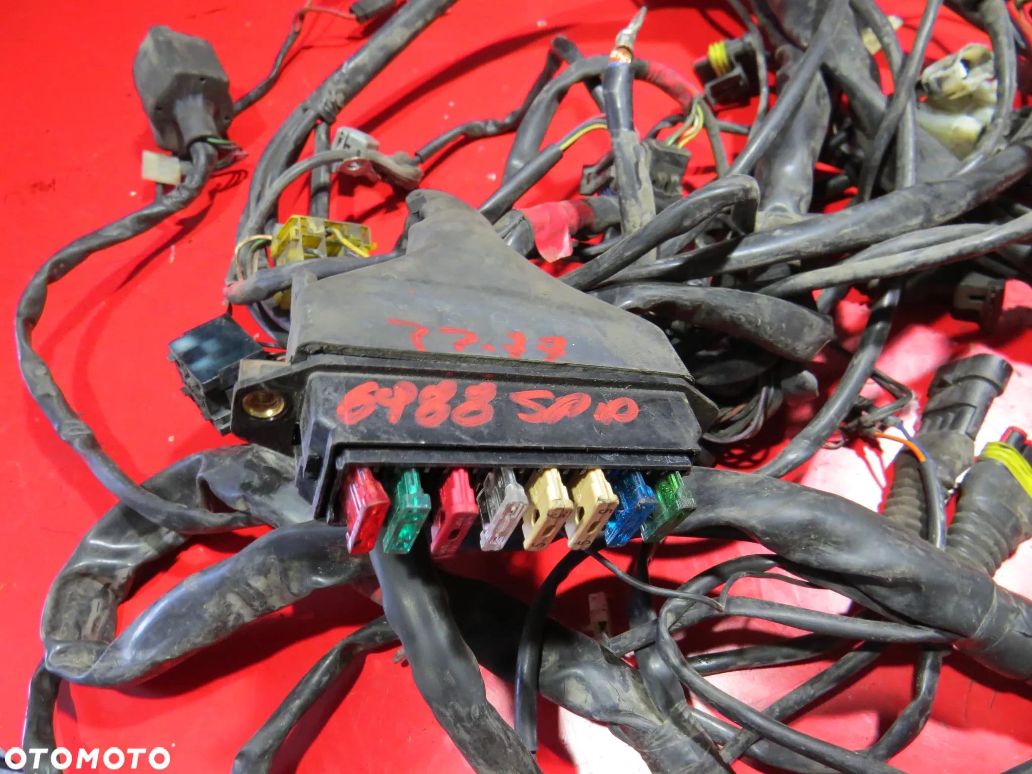 MALAGUTI SPIDER MAX 500 instalacja elektryczna wiązka kable przewody - 3
