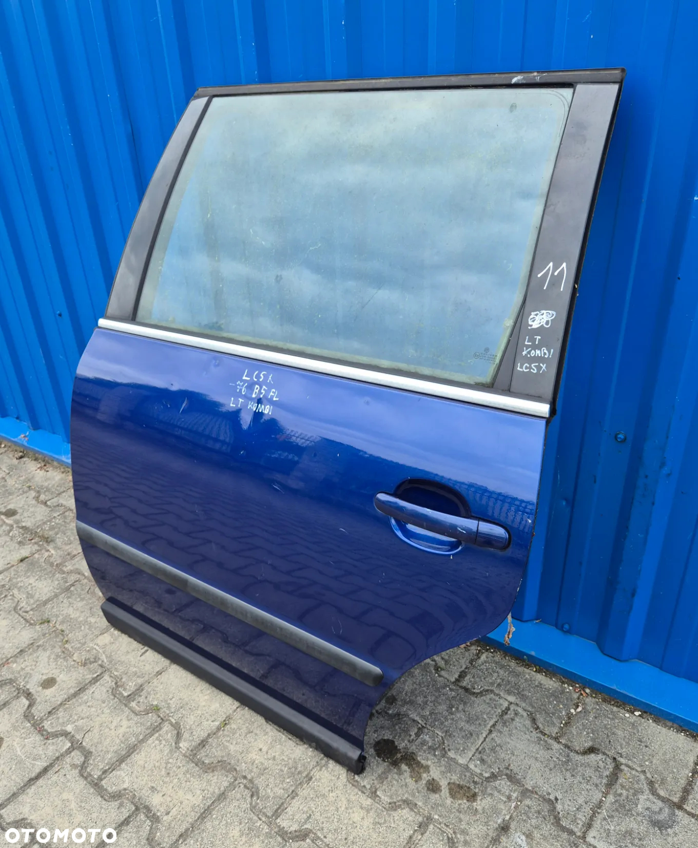 DRZWI TYŁ LEWY LEWE VW PASSAT B5 FL KOMBI LC5X - 3